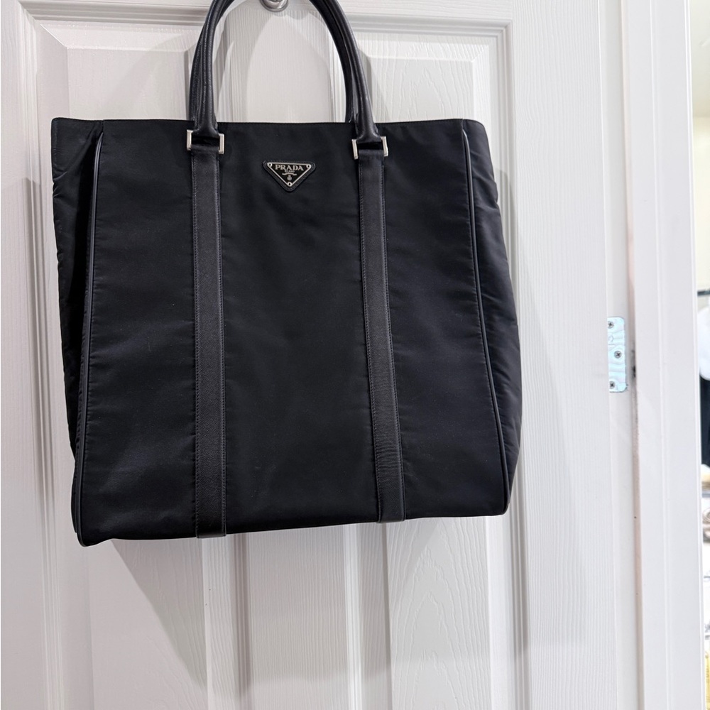 Prada Black Unisex Laptop/Briefcase